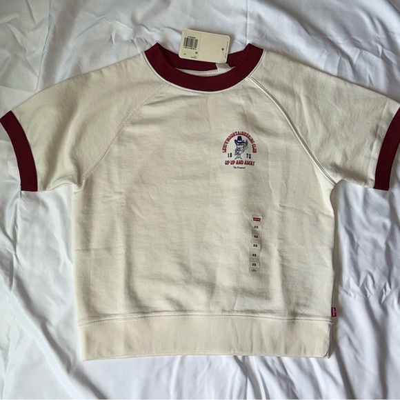 LEVI’S GRAPHIC MARINA SHORT SLEEVE
CREWNECK SWEATSHIRT XS - Picture 2 of 9